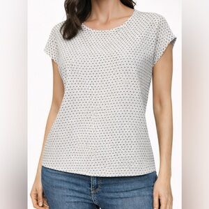 Premise Studio Geometric Print Blouse Top | Size S